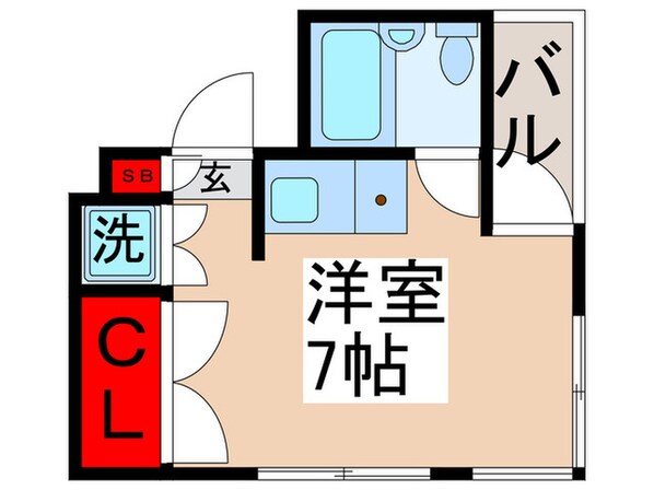 シティボックス梅島の物件間取画像